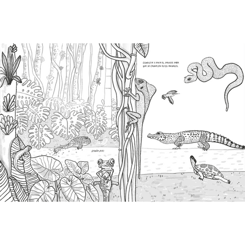 Libros Amanuta Bitácora Anfibios y reptiles, bitácora para imaginar 9789563642995