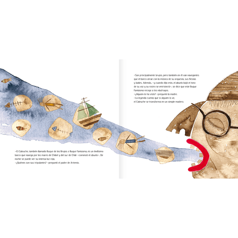Libros Amanuta Patrimonio y cultura Artemio y el Caleuche 9789568209483