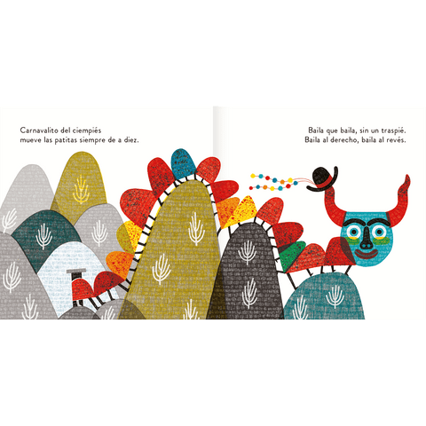 Libros Amanuta Libros de bebé Carnavalito del ciempiés 9789563643695