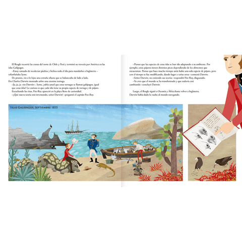 Libros Amanuta Patrimonio y cultura Darwin, un viaje al fin del mundo 9789568209421