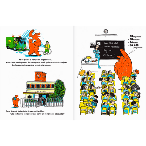 Libros Amanuta Ficción El oso contra el reloj 9789563641141