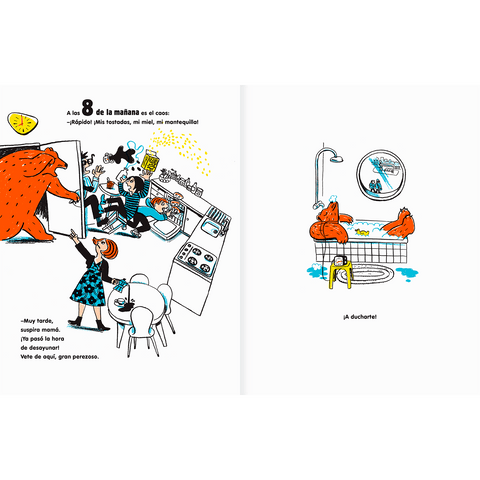 Libros Amanuta Ficción El oso contra el reloj 9789563641141
