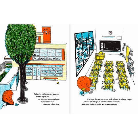 Libros Amanuta Ficción El oso contra el reloj 9789563641141