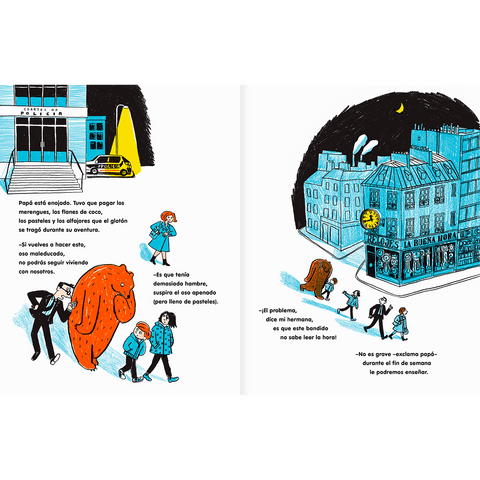 Libros Amanuta Ficción El oso contra el reloj 9789563641141