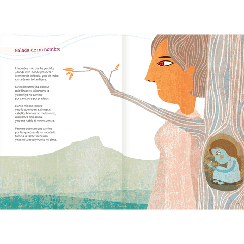 Libros Amanuta Poesía Gabriela Mistral, poemas ilustrados 9789568209728