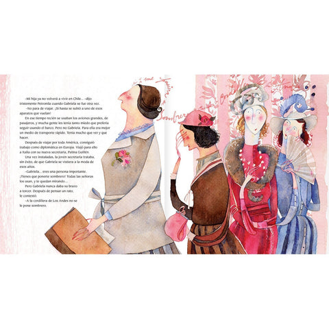 Libros Amanuta Patrimonio y cultura Gabriela, la poeta viajera 9789568209346