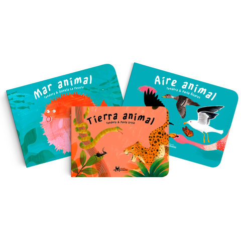 Pack Animales: Agua, Aire y Tierra
