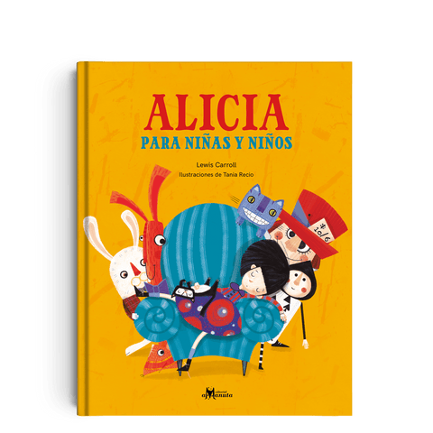 Libros Amanuta Ficción Alicia para niñas y niños 9789563642605