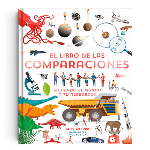 Libros Amanuta Informativo El libro de las comparaciones 9789563640830