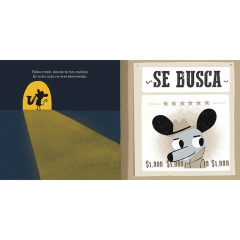 Libros Amanuta Libros de bebé Ratón en blue 9789563642865