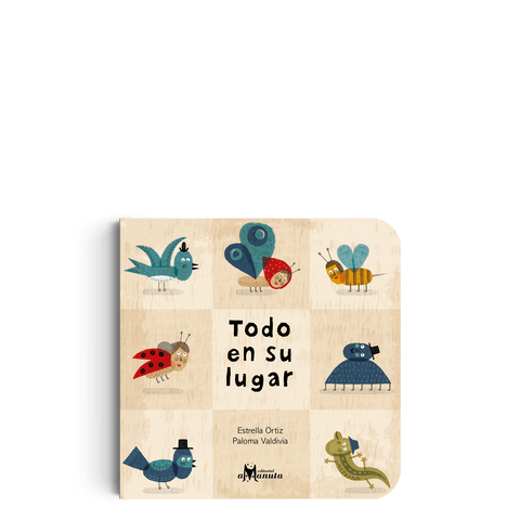 Libros Amanuta Libros de bebé Todo en su lugar 9789569330216